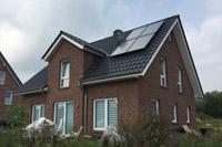 Solaranlage, 3. Giebel-Haus, Klinker, Verblendsteine, bauen am Hang