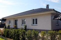 Massivhaus Bungalow in Westerkappeln (Steinfurt), Verblendbau, barrierefrei, ebenerdig, Fernwärme, PV-Anlage, Kamin