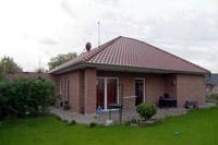 Bungalow Massivhaus in Wettringen (Steinfurt, Metelen, Rheine), Pelletheizung, Solaranlage, Freisitz, Eingang überdacht