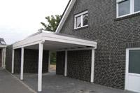 KfW 55 Effizienzhaus in Greven, Erdwärme, kontrollierte Wohnraumlüftung mit Wärmerückgewinnung, Carport