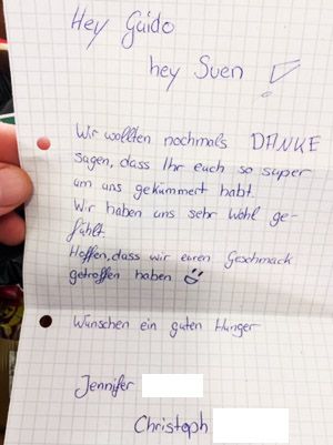 Danke zwo ARCHITEKTEN - Danke liebe Bauherren !