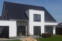 Moderne Einfamilienhäuser mit Satteldach, moderne Einfamilienhaus Architektur