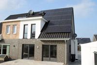 Doppelhaushälfte KfW Effizienzhaus 40 Bauweise in Drensteinfurt (Kreis Warendorf), KWL mit WRG (Passivhaus geeignet)