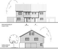Doppelhaus planen und bauen, Massivhaus Münsterland - zwo ARCHITEKTEN Planungsbüro für individuelle Einfamilienhäuser.