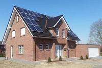 Landhaus in Ennigerloh, KfW Effizienzhaus mit Erdwärmepumpe, Tiefenbohrung, PV-Anlage, Doppelgarage, Kamin, Klinker