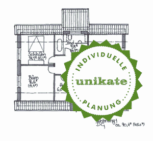 Haus mit Einliegerwohnung / Zweifamilienhaus - Massivhaus Greven Telgte Coesfeld- Grundriss Dachgeschoss