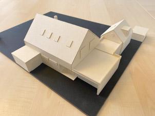 Modelhaus im Mastab 1:100 // Architekturmodelllbau m Mastab 1:100