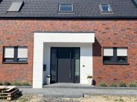 Eingang / Hauseingang überdacht / L-Eingang - modern