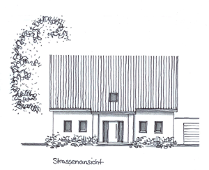 Massivhaus Albersloh Beckum - Ansicht