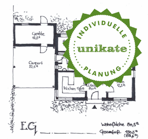 Massivhaus Altenberge Horstmar - Grundriss Erdgeschoss
