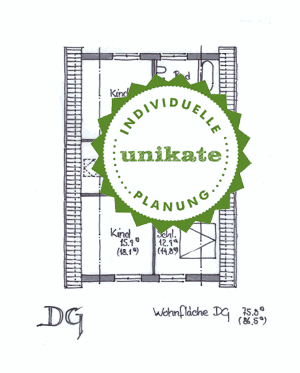 Massivhaus Bad Bentheim Ahaus - Grundriss Dachgeschoss