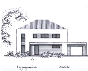Stadtvilla Massivhaus Coesfeld Dlmen - Ansicht