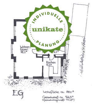 Massivhaus Greven Nordwalde - Grundriss Erdgeschoss
