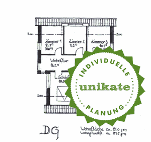 Massivhaus Nottuln Havixbeck - Grundriss Dachgeschoss