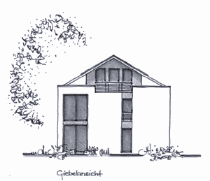 Stadtvilla Massivhaus Osnabrck Melle - Ansicht