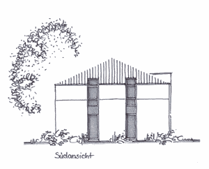 Stadtvilla Massivhaus Warendorf Telgte - Ansicht