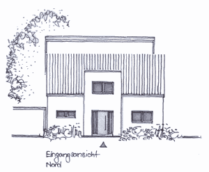 Massivhaus Steinfurt Metelen - Ansicht