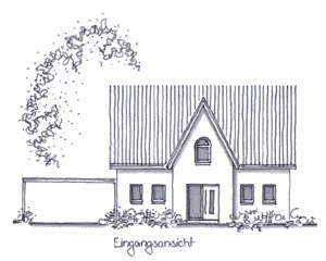 Massivhaus Vechta Cloppenburg - Ansicht