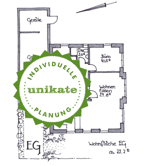 Massivhaus Warendorf Sassenberg - Grundriss Erdgeschoss