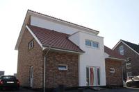 3-Liter-Haus in Klimaschutzsiedlung Senden NRW, Erdwärme, KWL mit WRG, PV-Anlage, Wärmedämmung KfW 40, Pultdach