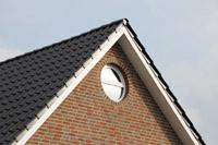 Massivhaus in Wallenhorst (Landkreis Osnabrück, Bramsche), Solaranlage für Warmwasser- und Heizungsunterstützung