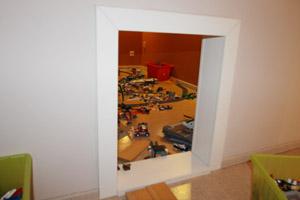 Zwei "Lego-Zimmer" werden miteinander verbunden