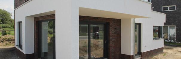 Stadtvilla Osnabrück, Detail überdachte Terrasse - zwo ARCHITEKTEN