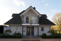 Massivhaus in Lüdinghausen (Selm, Nordkirchen, Ascheberg), 4-Giebel-Haus, Balkon, Hausbau im Münsterland