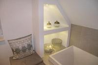 Massivhaus Bad Iburg, Dissen - Badezimmer, Nischen, Beleuchtung